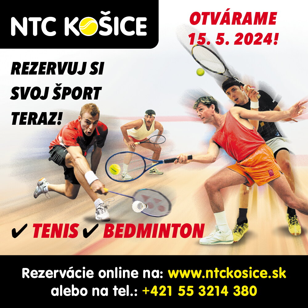 Reklamný banner NTC Košice