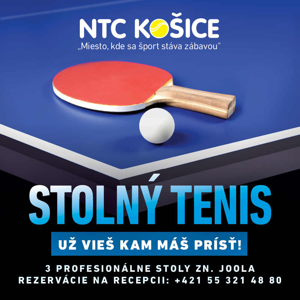 Reklamný banner NTC Košice